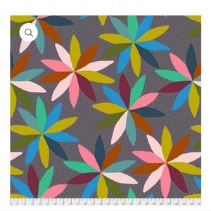 6.5+/- Yards Of Anna Maria Homer Passionflower Cartwheels Fabric